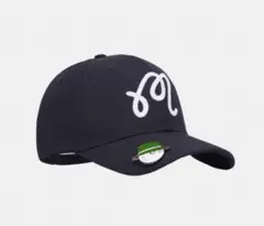 Malbon Golf マルボンゴルフ キャップ ネイビー マグネットマーカー付