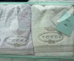 新品 TOCCA 大きめハンドタオル 2枚