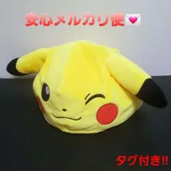 ポケットモンスター ポケモン ぬいぐるみ帽子 仮装 コスプレ ピカチュウ