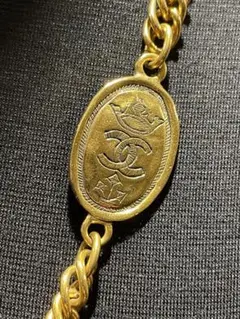 CHANELヴィクトワールカステラーヌ　ヴィンテージシャネルココマークネックレス