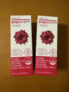 フードオロジー　コレオロジー　60錠×2個　錠剤 FOODOLOGY フードオロジー コレオロジー600mg 60錠 ダイエット