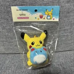 ポケモン 韓国 オリーブヤング限定 カメラキーリング ピカチュウ
