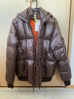 Tommy Hilfiger ダウンジャケット フード付きブラウン　M