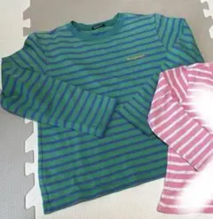 ムージョンジョン　ボーダー長袖　140cm