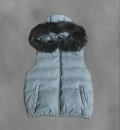 お兄系平成ギャルY2K黒ファーダウンベストarchiveフェアリーグランジ