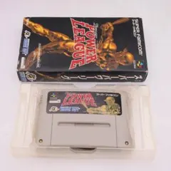 スーパーパワーリーグ スーパーファミコン SFC 箱あり 説なし