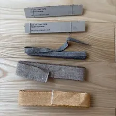 最終価格　fog linen work リネンテープ 3色　5本セット