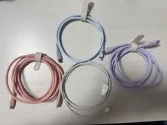 Anker Flow Lightningケーブル3本＋純正1本