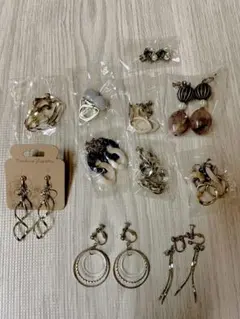 本日限定値下げ！　イヤリング　セット　まとめ売り　新品　11点