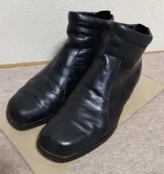 ハイドロストッパー　ショートブーツ　ブラック　黒　23.5　雪道対応　日本製