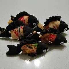 ちりめん細工 鯉と童 ちりめん細工 鯉と童