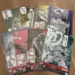 一番くじ 刃牙 F賞 クリアファイル＆ステッカーッッ！ 8種類セット