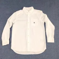 《GAP》 テディベア 長袖シャツ 白 L(140cm)
