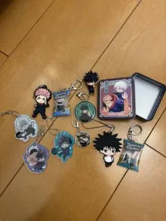 呪術廻戦 アクリルキーホルダーセット 缶ケース付き