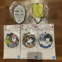 ジョジョの奇妙な冒険 一番くじ ラバーチャーム &コースター5種セット