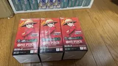 ワンピースカード　受け継がれる意志　op-13 テープ付き3箱　プロモ8パック付