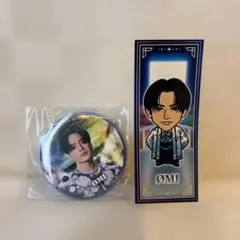 三代目 ØMI 登坂広臣 缶バッジ 千社札 スタジアムライブ