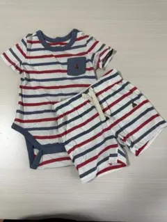 babyGAP   ロンパース&短パン  セットアップ   12～18M