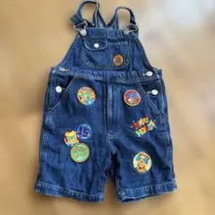 MIKI HOUSE デニムオーバーオール