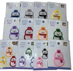 キャンドゥ キラキラワッペン 雪だるま ワッペンセット SnowMan