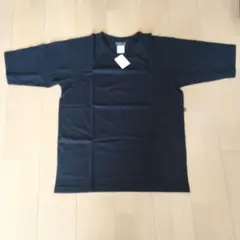 【新品】agnès b. HOMME●ヘビーウエイトTシャツ 黒 サイズ2