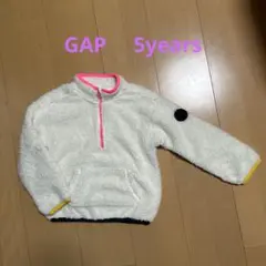 GAP ボアジャケット 5歳用　ハーフジップ　アウター