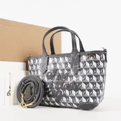 【新品✨】アニヤハンドマーチ 付属品完備 2wayバッグ レザー ブラック系