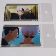 呪術廻戦☆懐玉・玉折☆五条悟＆夏油傑☆ステッカー