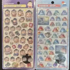 【正規品】ボンボンドロップシール 和柄 2種セット