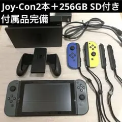 スイッチ本体 + SDカード256GB + Joy-Conセット
