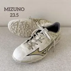 【ミズノ】 アルファ 23.5 ジュニア サッカー トレーニングシューズ 3E