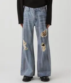 HARE ヨゴレダメージデニムパンツ