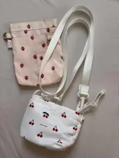 GELATO PIQUE ナースポーチ 美品　チェリーのみのサムネイル