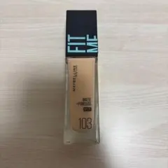 Maybelline Fit Me Liquid Foundation 103