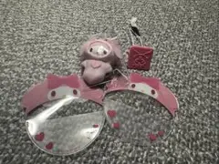 マイメロディ ちびっとも 缶バッジカバー