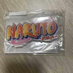【新品未開封】NARUTO　ナルト　アクリルロゴディスプレイEX　カラー