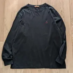 カステルバジャックスポーツ 綿100% 黒 ロンT 長袖Tシャツ カットソー
