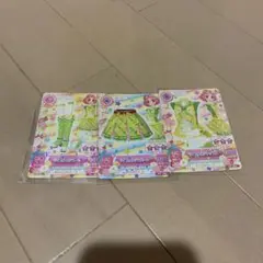 アイカツカードセット 3枚 ライトムコーデ