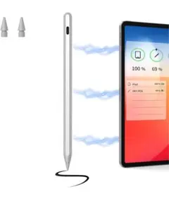 【新品】NTHJOYS タッチペン iPad　ホワイト