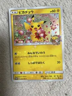 ピカチュウ：ポケモンセンター20周年記念キャンペーン PROMO SM-Pプロ…