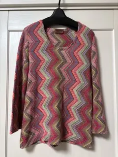 MISSONI パターン長袖カーディガン リバーシブル - メルカリ