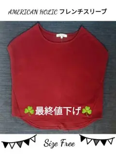 ☘️ AMERICAN HOLIC ★フレンチスリーブ