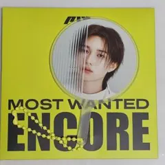 MOST WANTED ENCORE ミニピケット ミニうちわ ジョンソプ - メルカリ