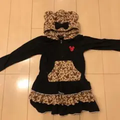 BABY DOLL レオパード柄パーカー 110cm
