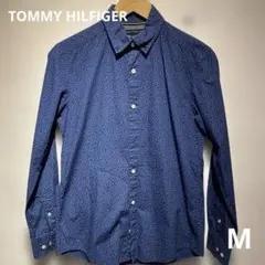 TOMMY HILFIGER 小花柄 長袖シャツ ネイビー S〜Mのサムネイル