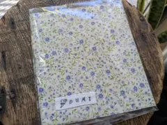 小花柄　ハンドメイド　ブックカバー