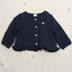 プティマイン ネイビー カーディガン 80センチ