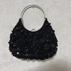 PECHINCHAR ペシンシャ　パーティ　バック　スパンコール　ブラックのサムネイル