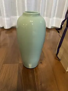 清水焼 森野嘉光 青磁花瓶 未使用品 Yahoo!オークション - 森野嘉光 青磁花瓶 （TST)