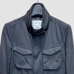 【クリーニング済】 西川ダウン M-65 ジャケット Sサイズ ナノユニバース